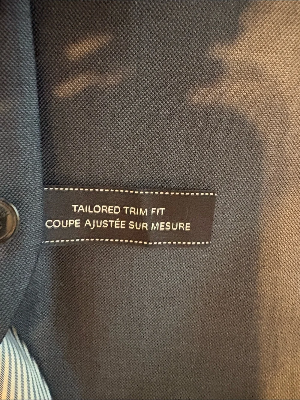 Tommy Hilfiger Men's Slate Blue Five-Button Dress Vest
